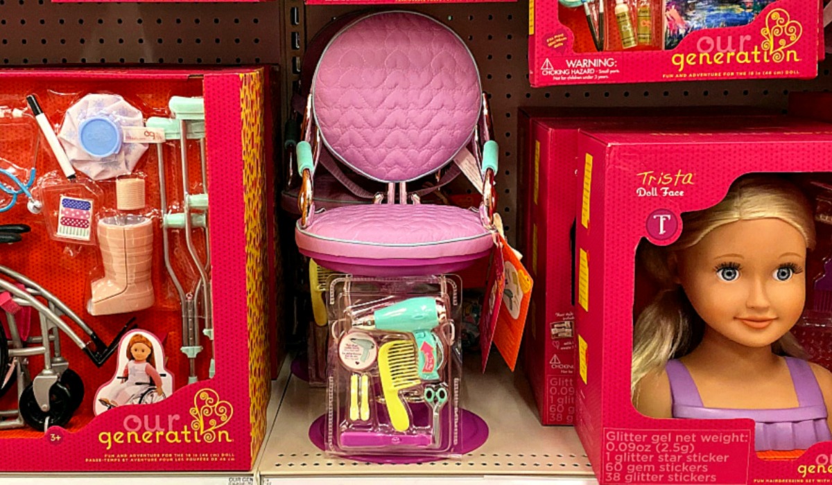 generation doll salon chair