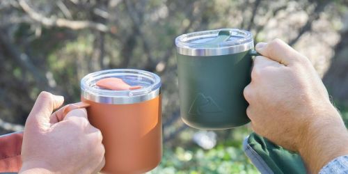 Ozark Trail Insulated Stainless Steel Coffee Mug 3-count Only $25.99 (Regularly $45)