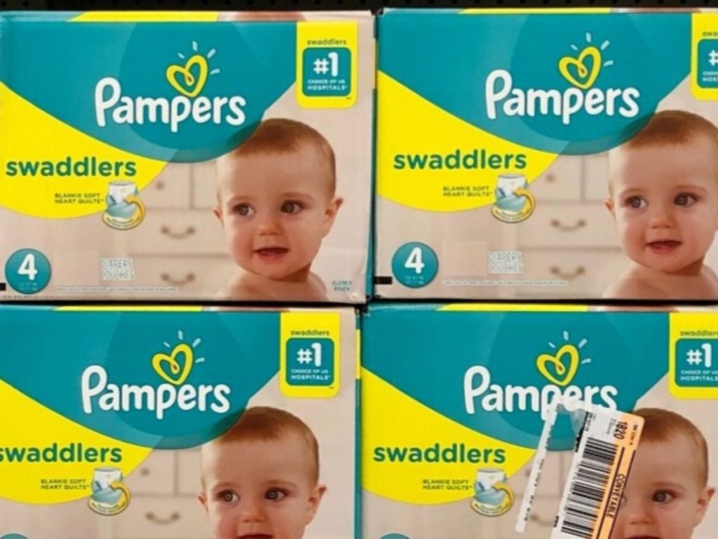 Pampers Swaddlers Diapers 186-Count Only $31 Shipped on Amazon