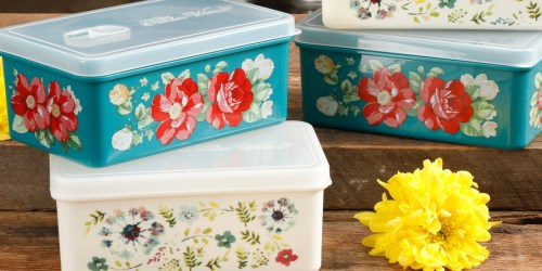 The Pioneer Woman Food Storage Sets as Low as $10.50 on Walmart (Regularly 18)