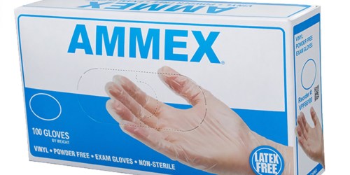 Clear Vinyl Gloves 100-Count Only $2.35 on Staples.com (Regularly $7)