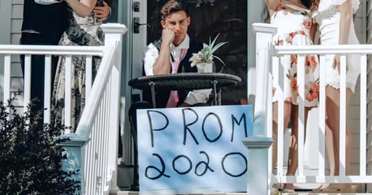Prom 2020 May Be Canceled, But This Reader is Making Memories by Taking Porch Portraits