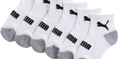 PUMA Socks 6-Pack as Low as $3.99 (Regularly $18)