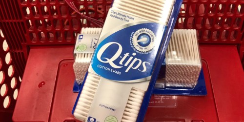 Q-Tips 500-Count Packs Just $2.46 Each After Target Gift Card