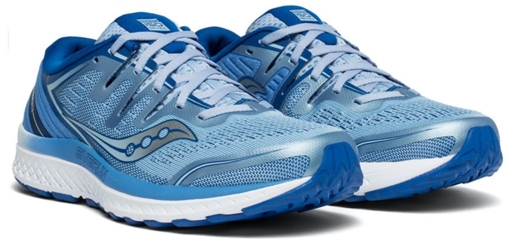 blue women's running shoes