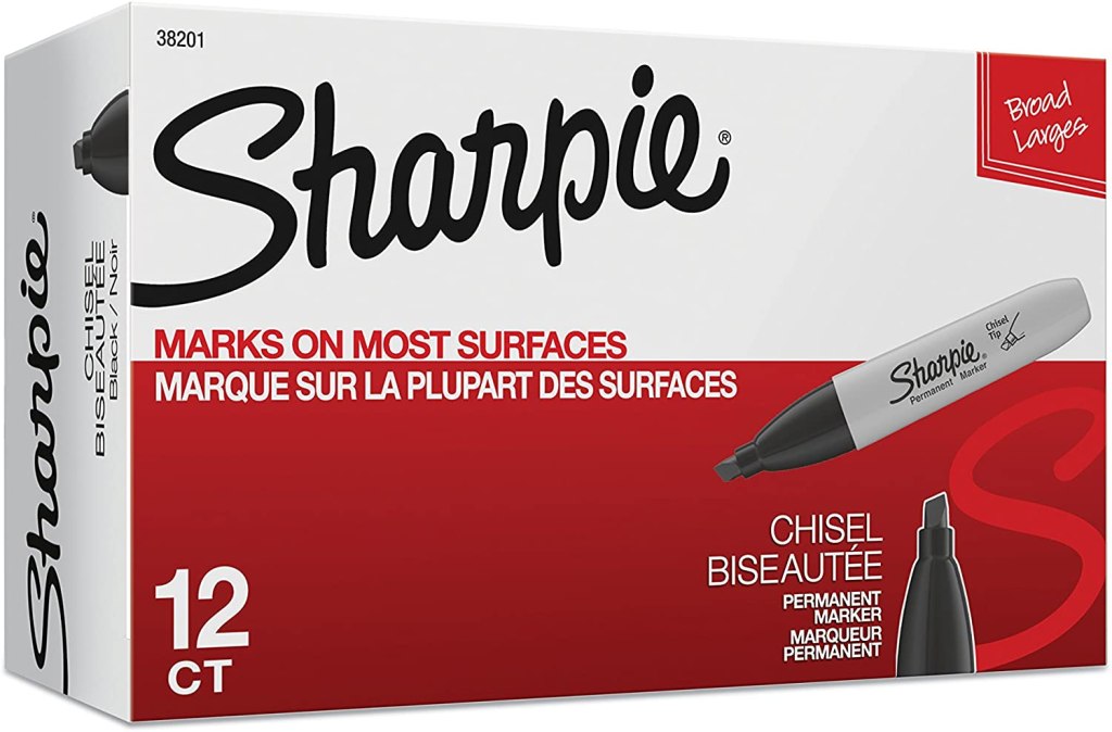 Sharpie Chisel Top Markers 12-pack