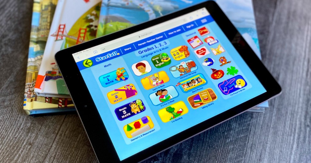 ipad with educational games