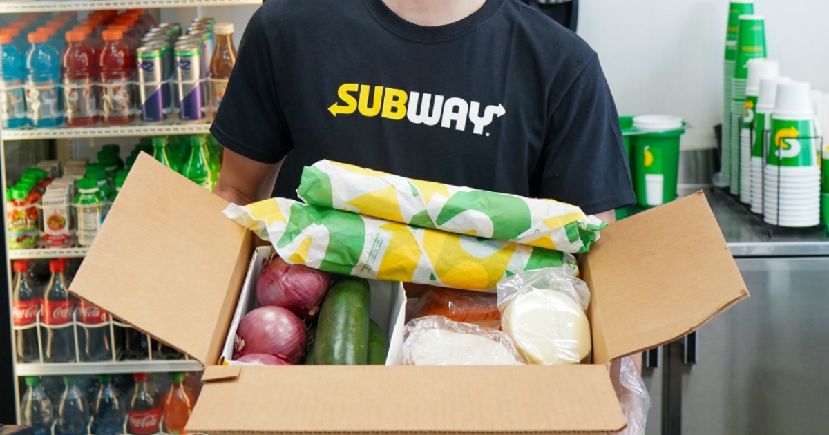 Subway Grocery Delivers Breads, Meats, Cheeses & Veggies To your Doorstep
