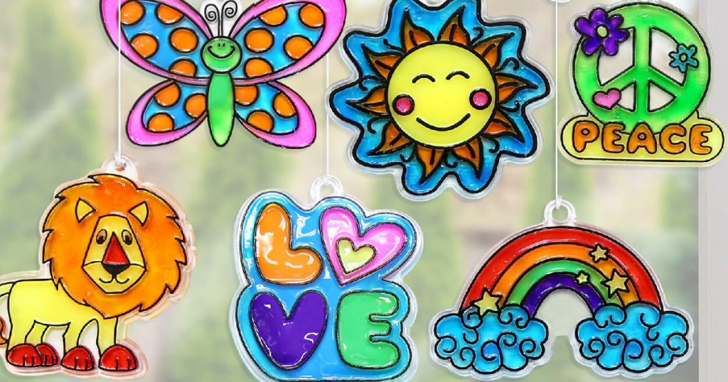 Create Your Own Suncatchers Art Kit Just 10.97 Fun Indoor Activity