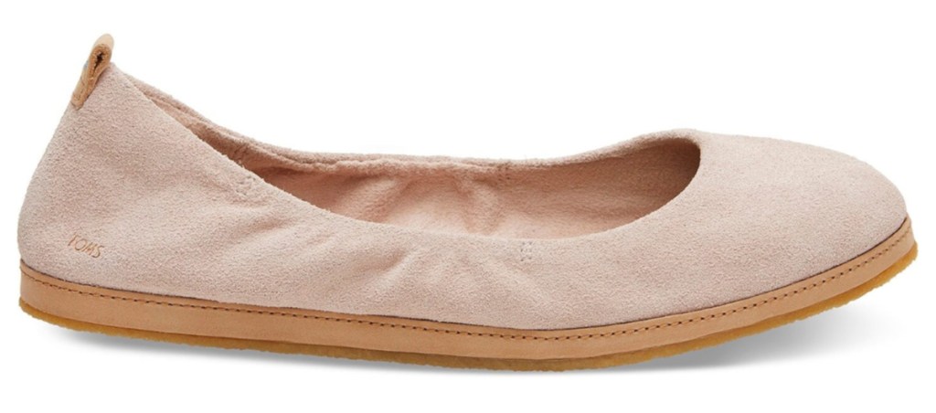 TOMS olivia flats product display one shoe