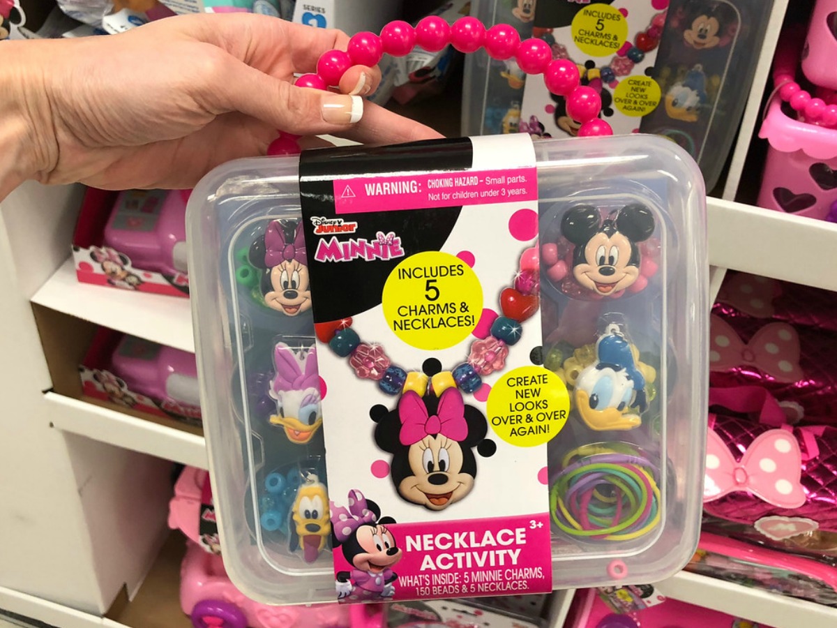 minnie necklace activity set