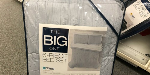 The Big One Crinkle Bedding Set from $35.99 Shipped on Kohls.com (Regularly $100)