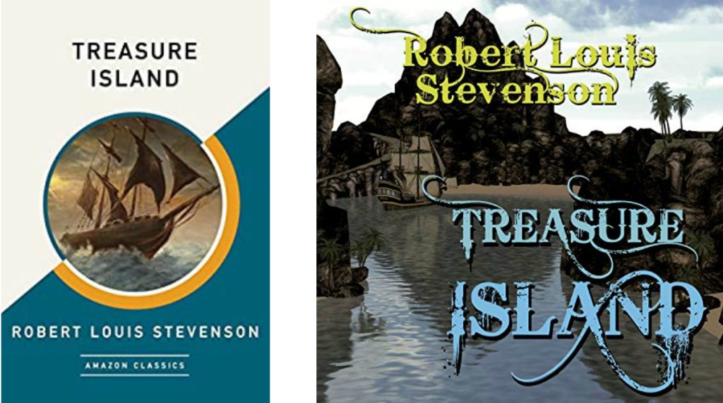cover of ebook and audiobook for Treasure Island