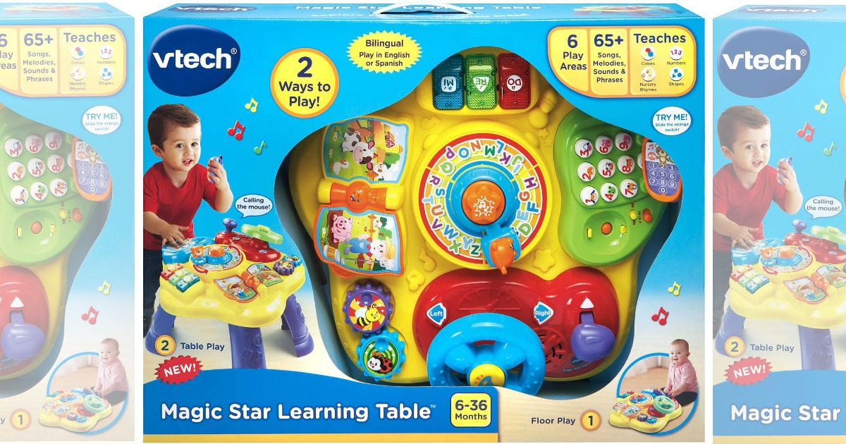 vtech magic star activity table