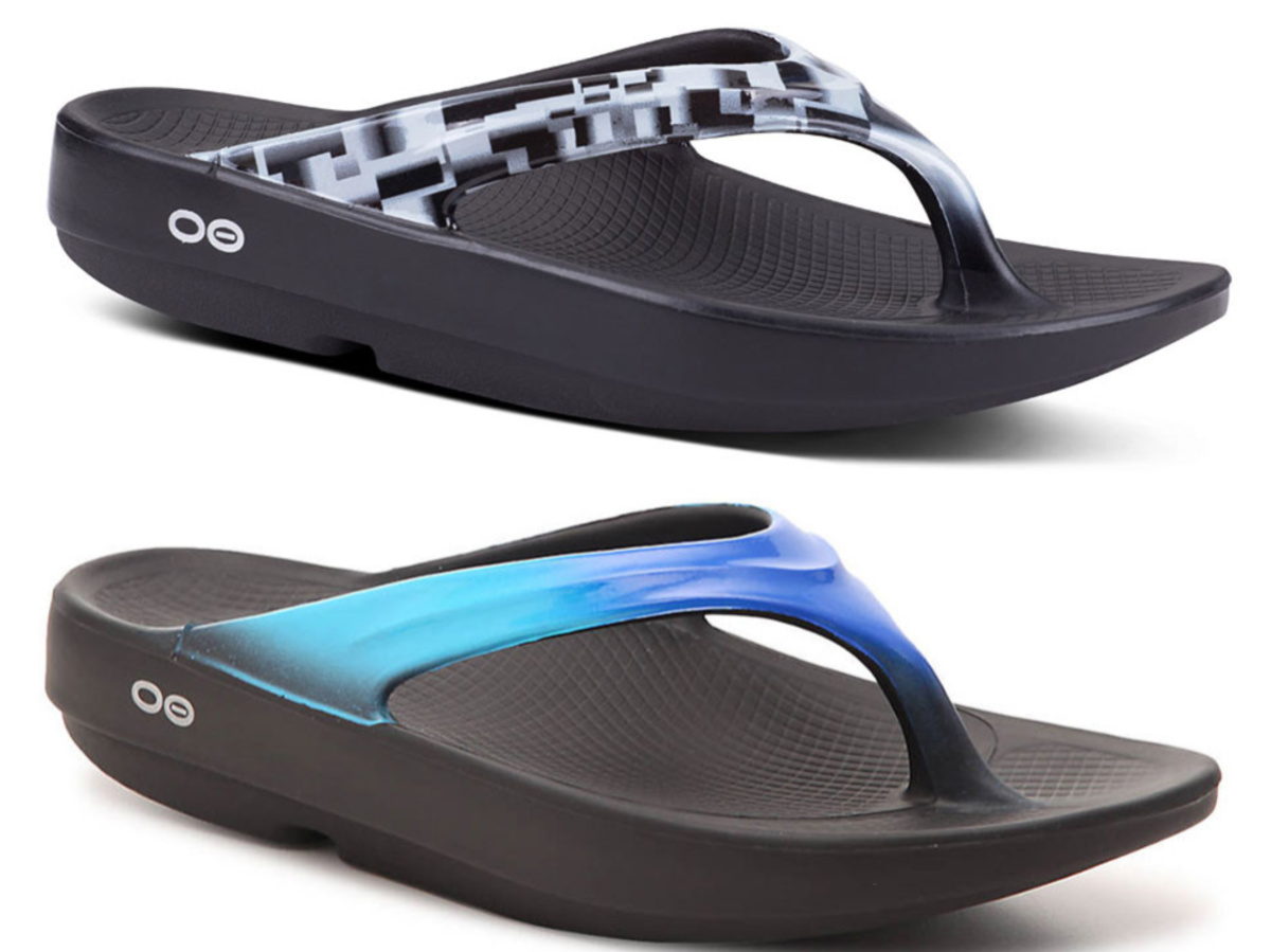 Up To 40 Off Oofos Men S Women S Sandals Free Shipping Hip2save