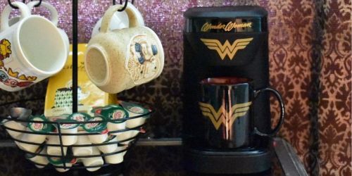 DC Wonder Woman Single Cup Coffee Maker w/ Mug Only $14.86 on Walmart.com (Regularly $25)