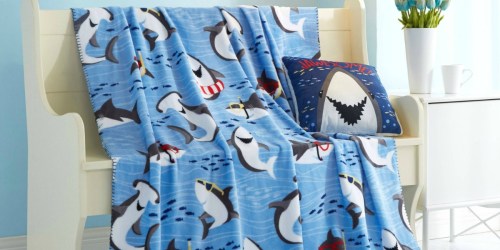 Kids Plush Blanket & Pillow Sets as Low as $7.96 on Walmart.com (Regularly $15)