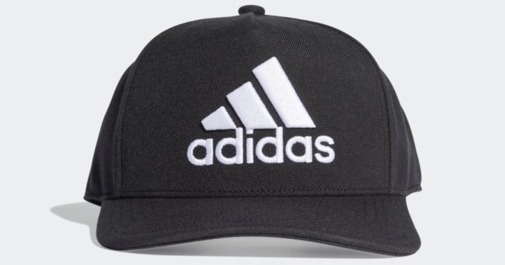 adidas hat stock image of black adidas hat white logo