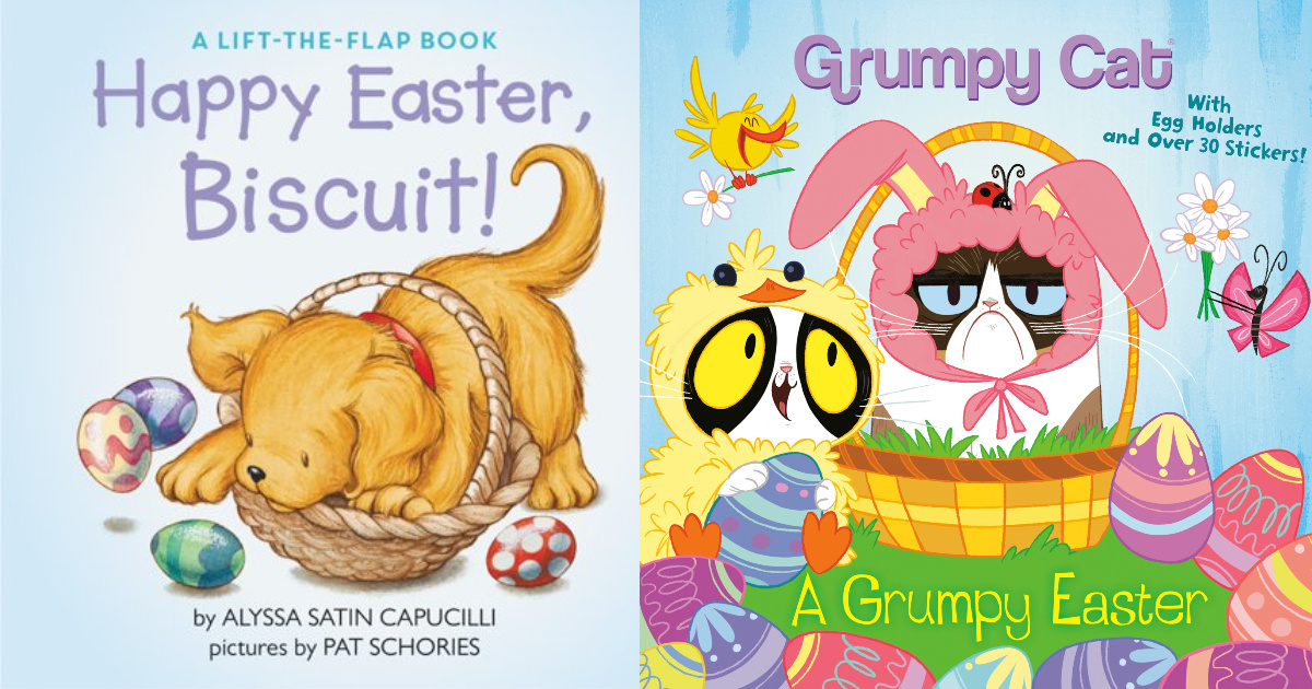 happy easter biscuit and grumpy cat books