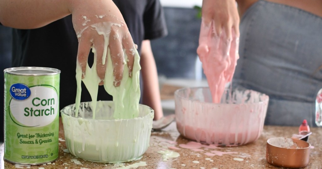 walking oobleck experiment