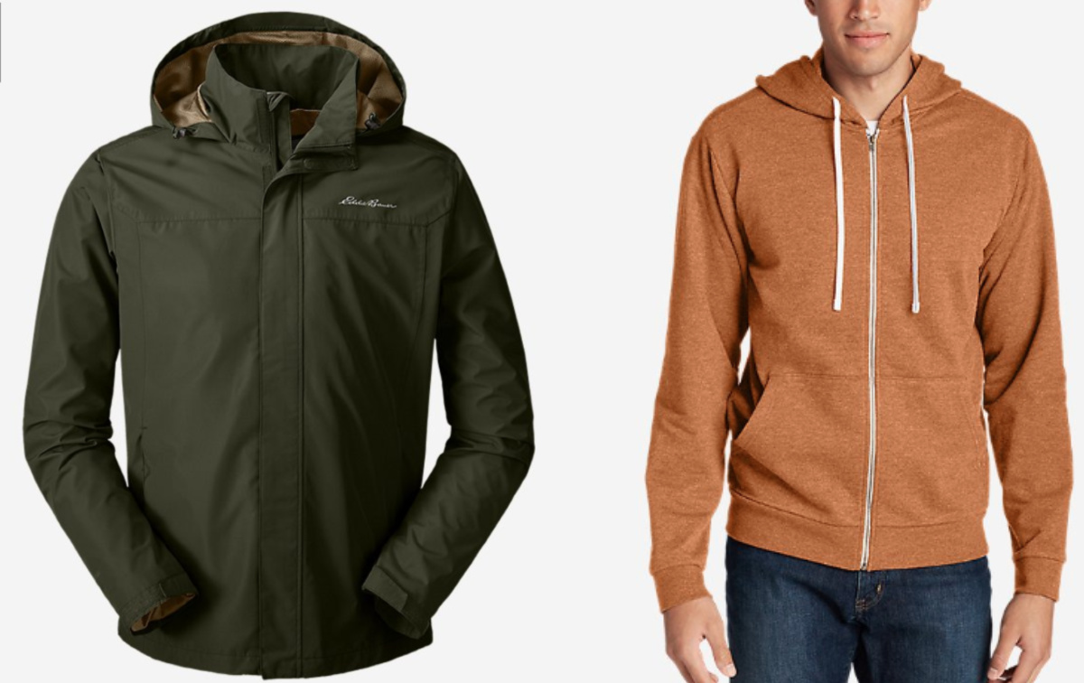 eddie bauer zip up hoodie