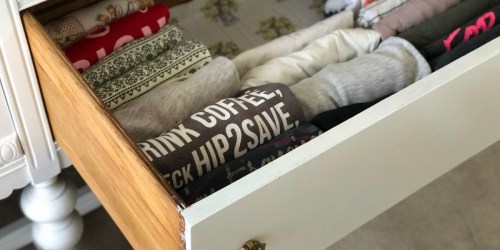 How to Fold Clothes to Save Space (Organizing Tip Using KonMari Folding Method)