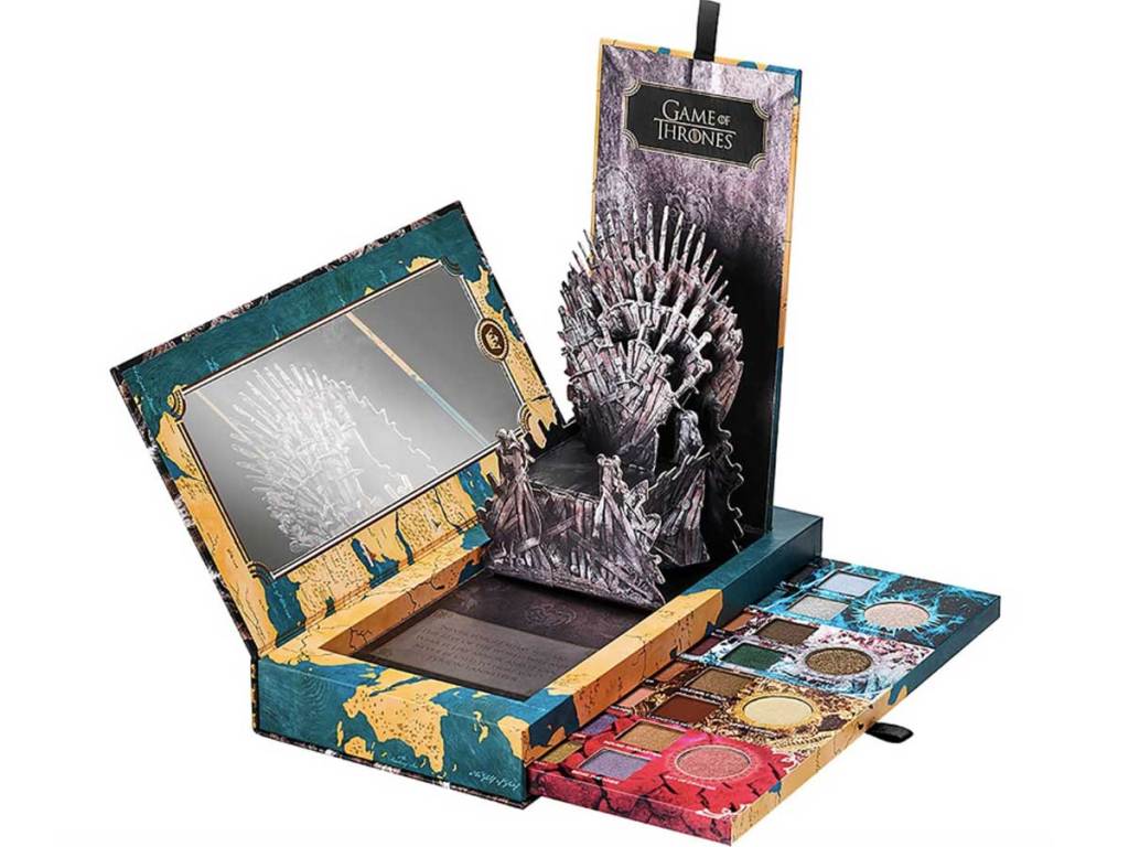 game of thrones urban decay eyeshadow palette stock image