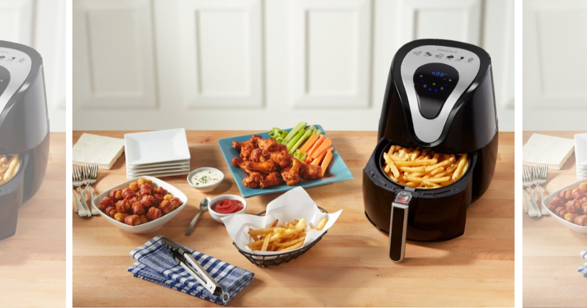 Insignia Digital Air Fryer Only 39.99 Shipped on Best Buy (Regularly