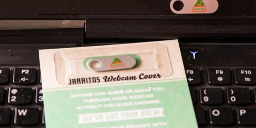 FREE Webcam Cover from Jarritos