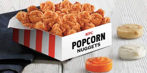 **KFC Extra Large Popcorn Chicken Nuggets Box Only $10