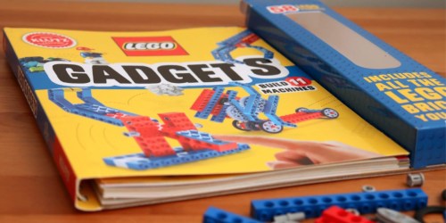 Klutz LEGO Gadgets Activity Kit Only $14.99 on Amazon (Regularly $25) | Includes Idea Book & LEGOs
