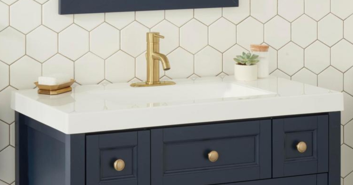 Glacier Bay Bathroom Faucet Only 55 Shipped On Home Depot