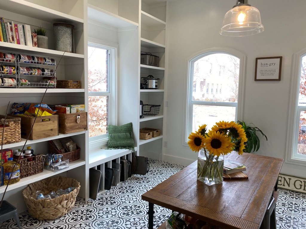 Turn Formal Dining Room Into Pantry