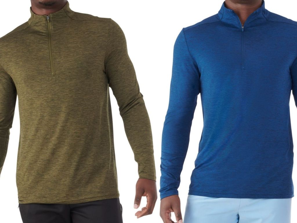 two mens russell athletic top