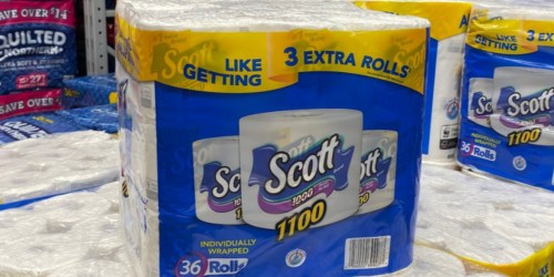 Scott Toilet Paper 36-Pack Only $24.88 on Sam’s Club | In-Stock NOW