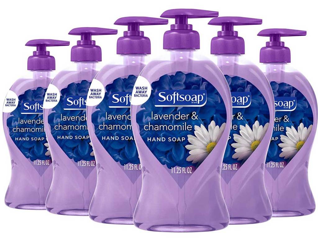 Softsoap Liquid Hand Soap, Lavender and Chamomile 11.25oz 6pk