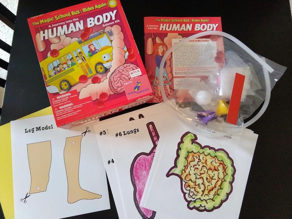 The Magic School Bus Human Body kit 