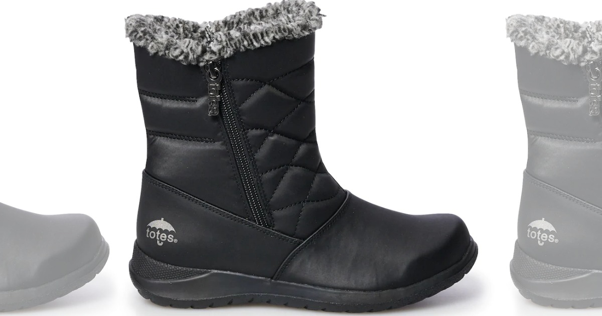 kohls womens totes snow boots