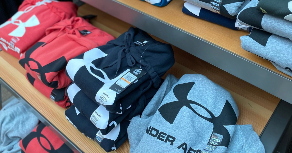 belk under armour hoodies