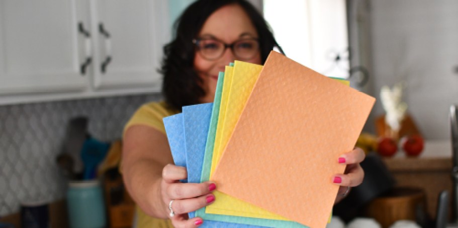 Reusable Swedish Dishcloths 10-Pack Only $5.99 Shipped for Amazon Prime Members