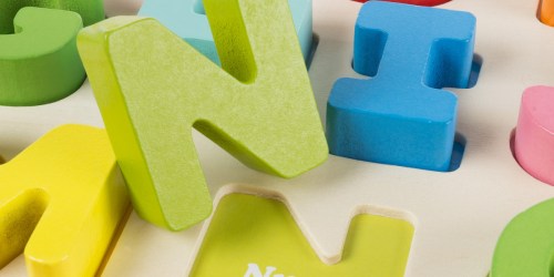 Wooden Alphabet Puzzle Only $8.95 on Walmart.com (Regularly $18)