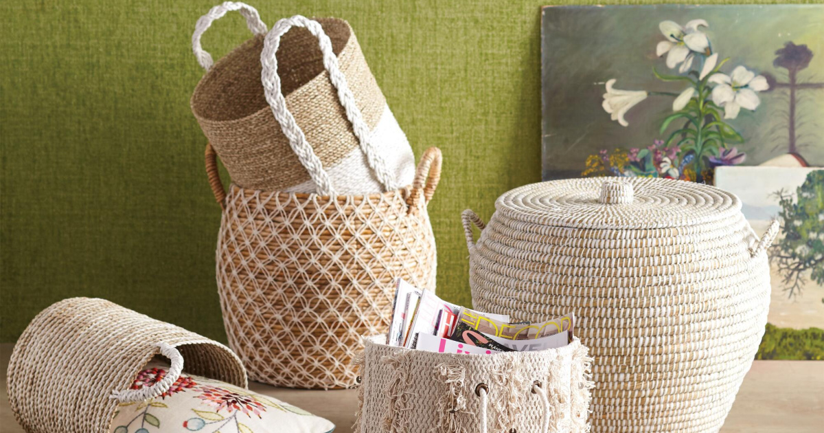 50 Off Baskets on Cost Plus World Market