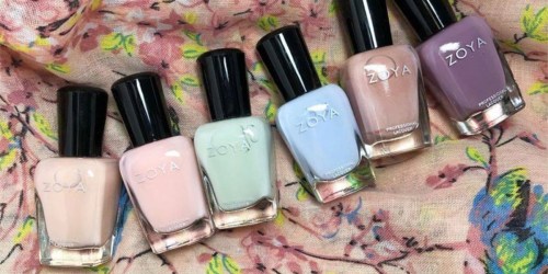 6 Bottles of ZOYA Nail Polish Just $35 Shipped + How to Score Free Manicure Gelie-Cure Kit