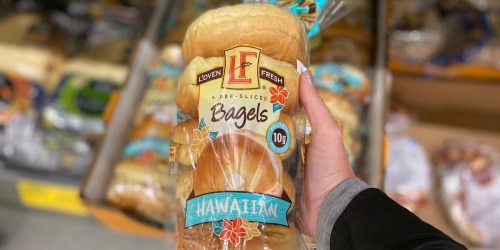 ALDI is Selling Limited-Edition Sweet Hawaiian Bagels