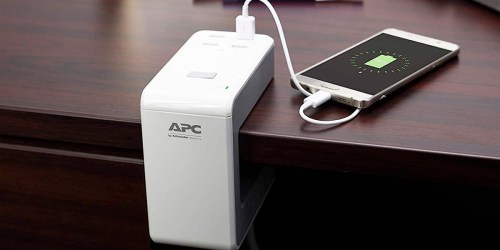 U-Shaped Surge Protector Just $16.99 on Office Depot (Regularly $40) | Clips Onto Desk