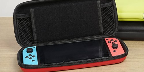 AmazonBasics Nintendo Switch Red Carrying Case Only $8.11 (Regularly $15)