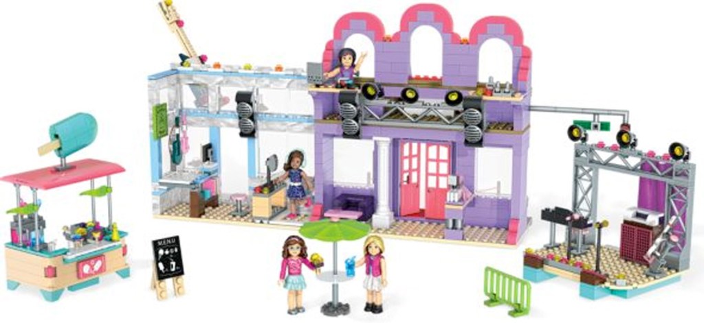 mini american girl music festival playset with dolls and accessories