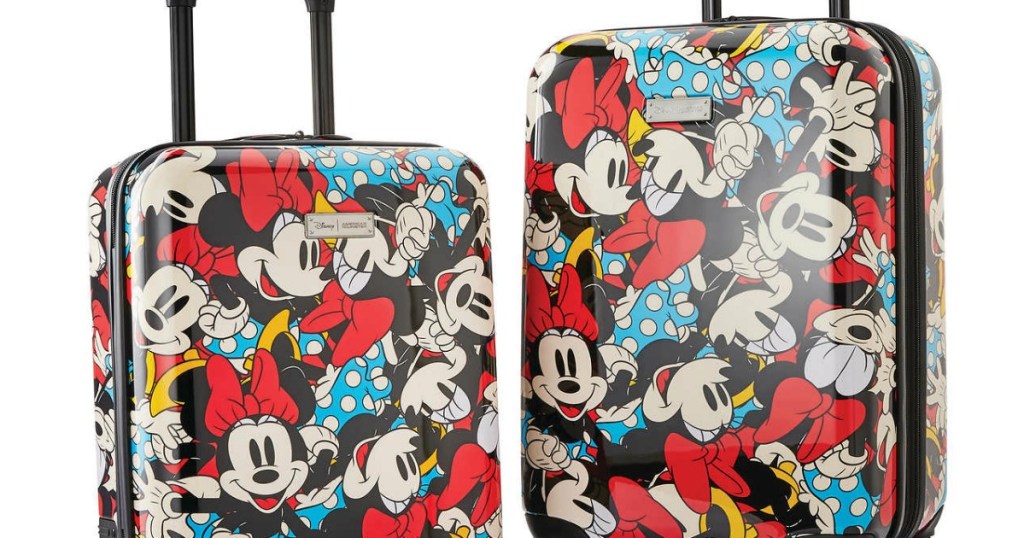 minnie mouse suitcases