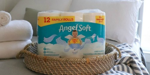 12 Angel Soft Toilet Paper Family Rolls Only $4.50 at Walgreens | In-Store & Online