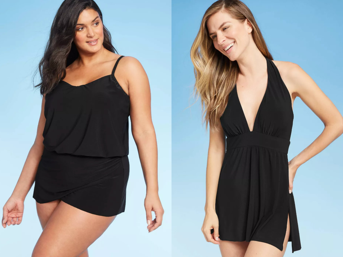 target women's swim romper